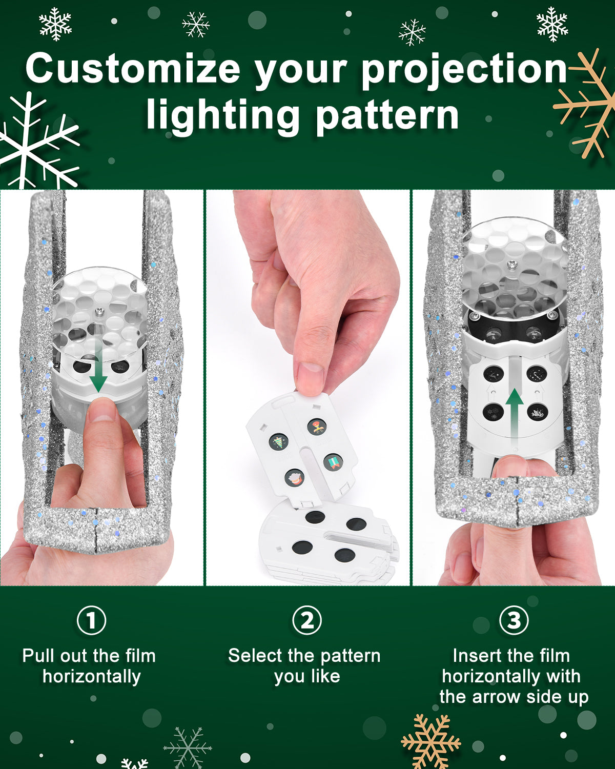 Kesfitt Christmas Tree Topper(Silver)