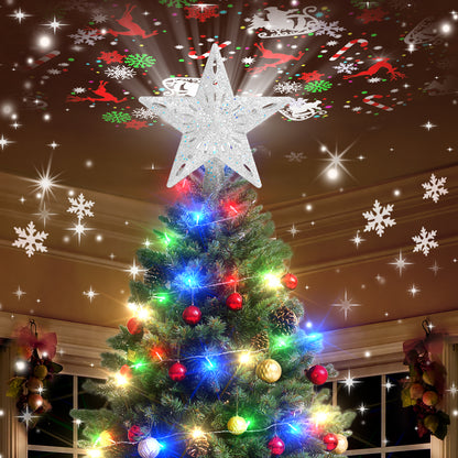 Kesfitt Christmas Tree Topper（Silver）