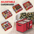 Christmas Ornament Storage Box（Red)