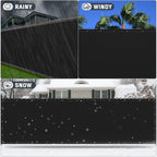 6X50FT Fence Privacy Screen (Black)
