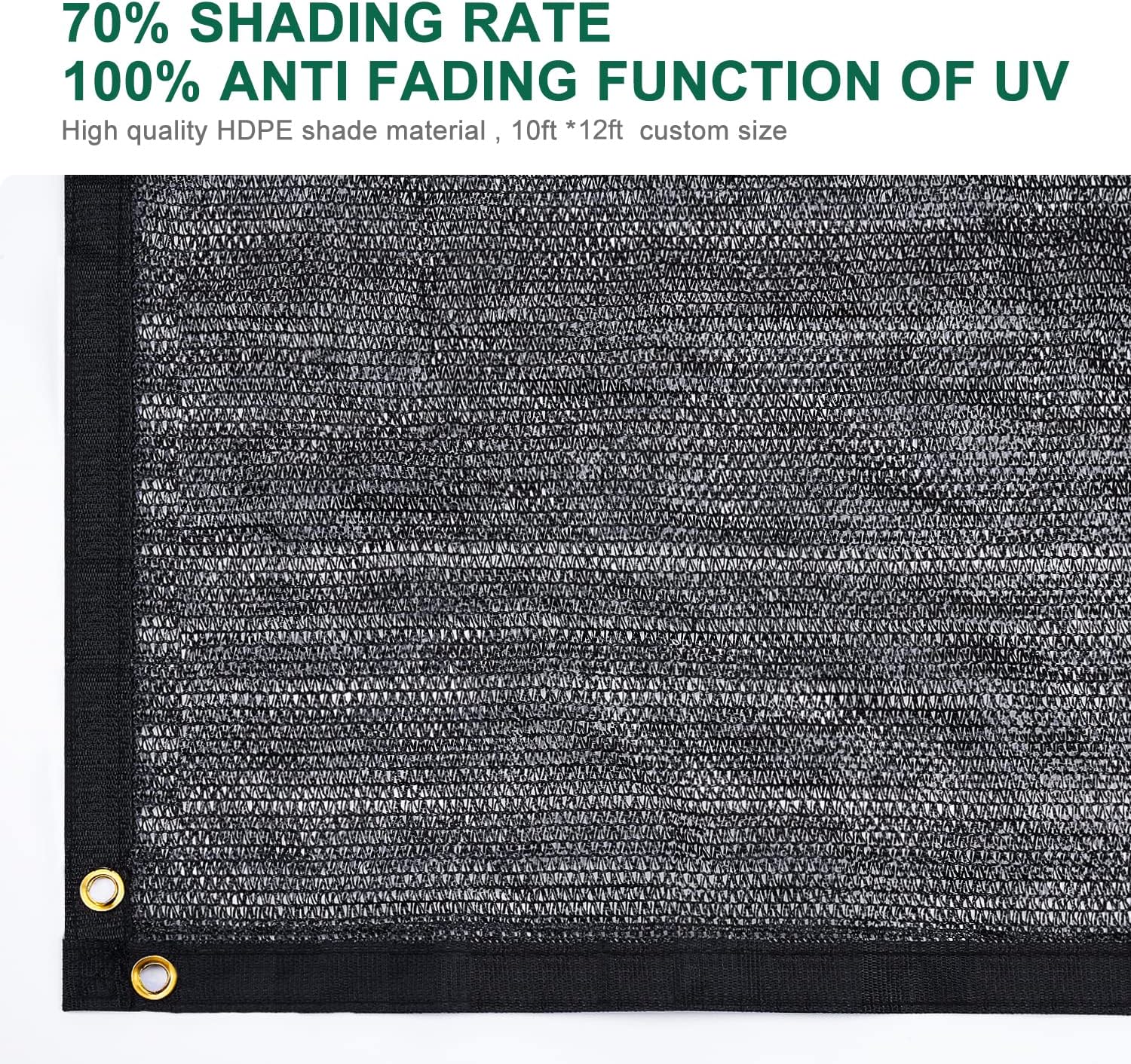 70% Shade Cloth( 10x12FT )