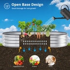 Raised Garden Bed Kit (Sliver, 6x3x1FT)