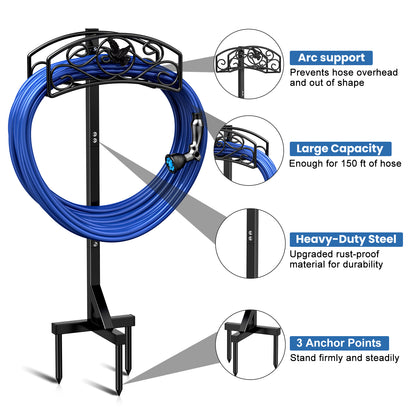 Bird Garden Hose Holder