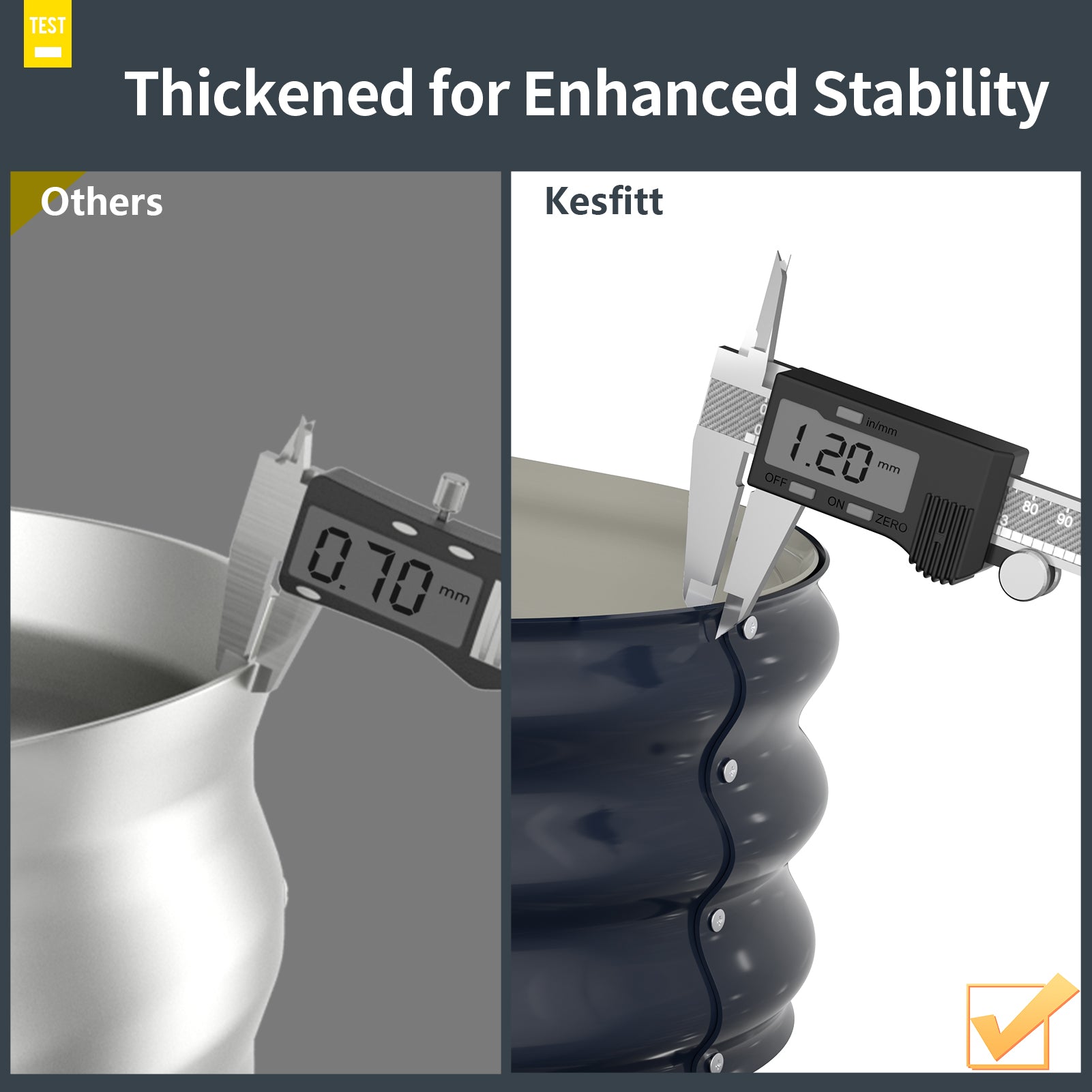 Raised Garden Bed Kit (Midnight Blue, 6x3x1FT)