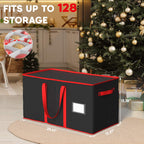 Christmas Ornament Storage Box（Black）