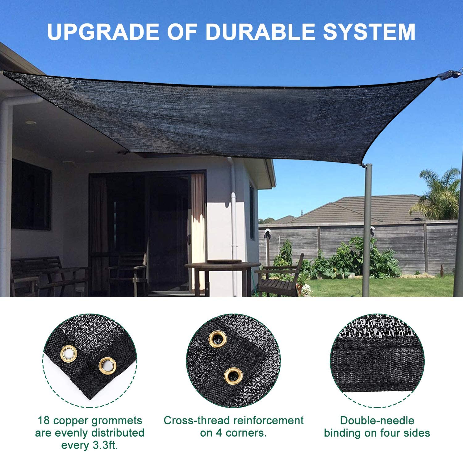 70% Shade Cloth (10x20FT)