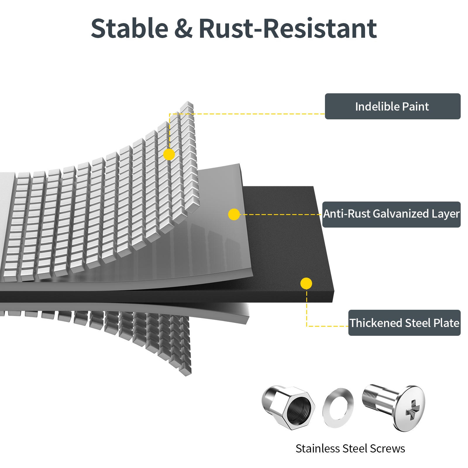 Raised Garden Bed Kit(Silver, 5x2x1FT)