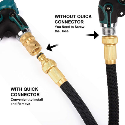 Garden Hose Quick Connector (4 Sets)