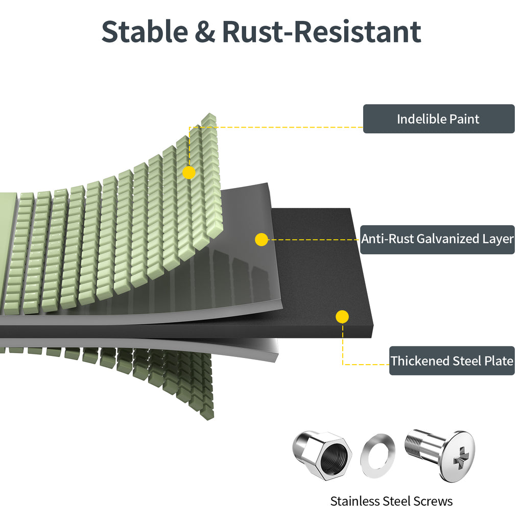 Raised Garden Bed Kit(Fruit Green, 5x2x1FT)