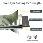 Raised Garden Bed Kit (Fruit Green, 6x3x1FT)