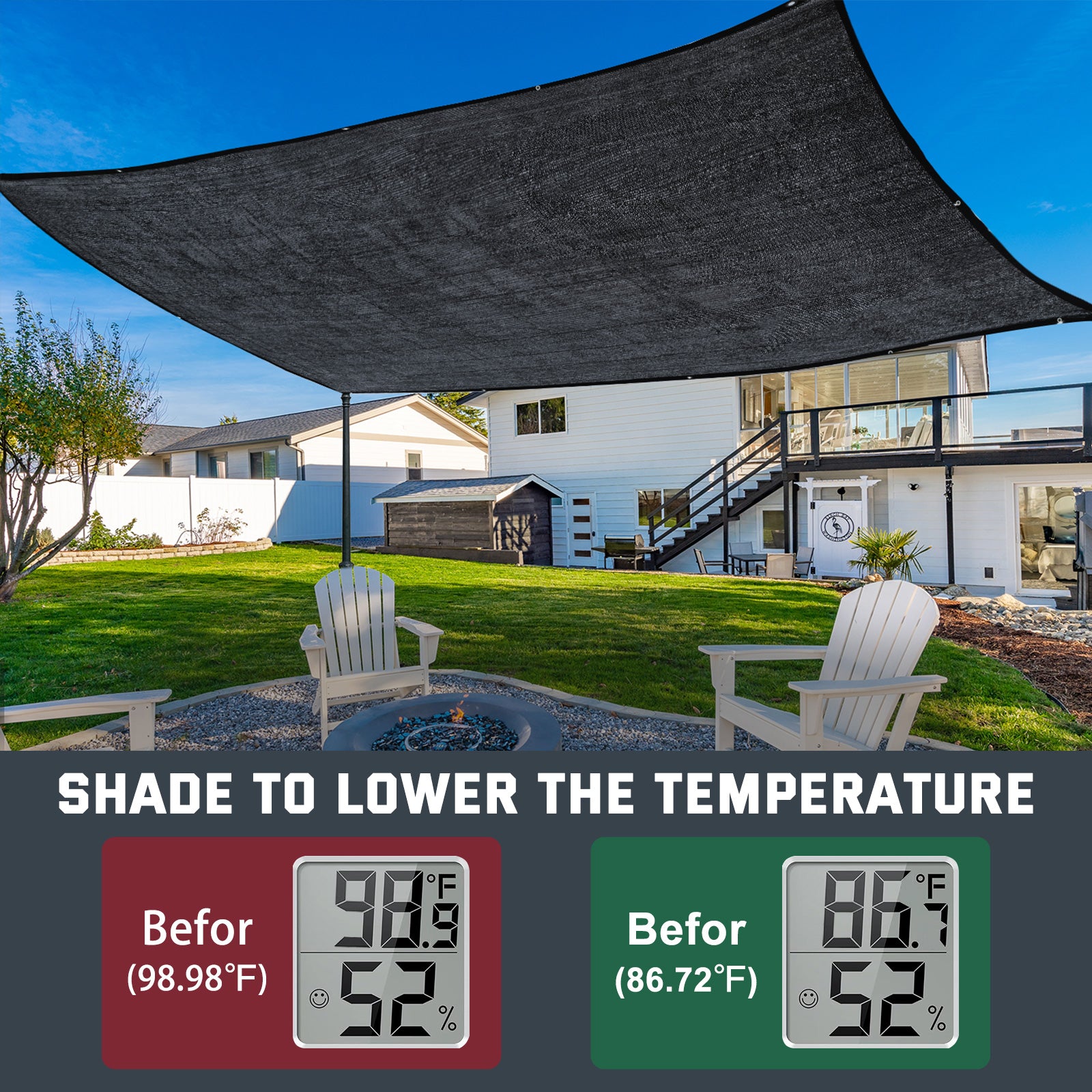 50% Shade Cloth( 20x30FT)