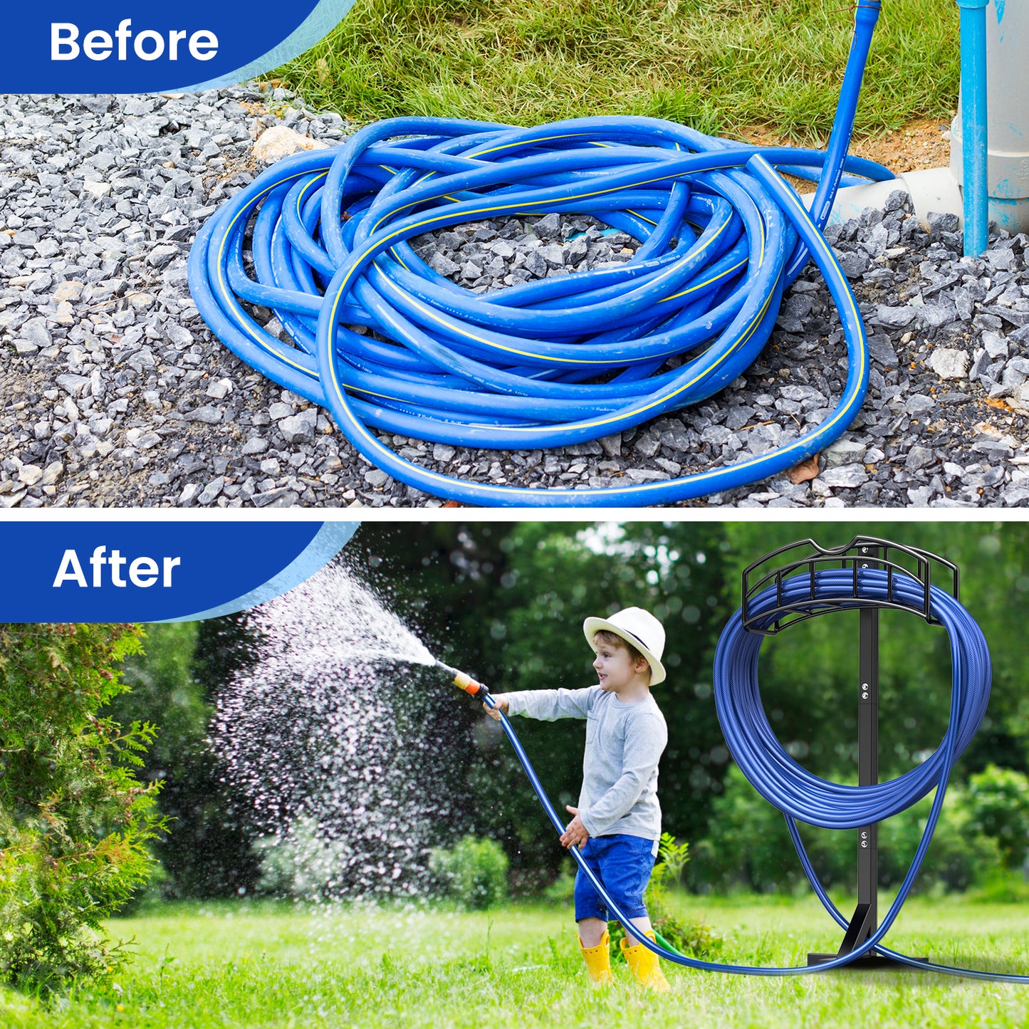 Classic Garden Hose Holder