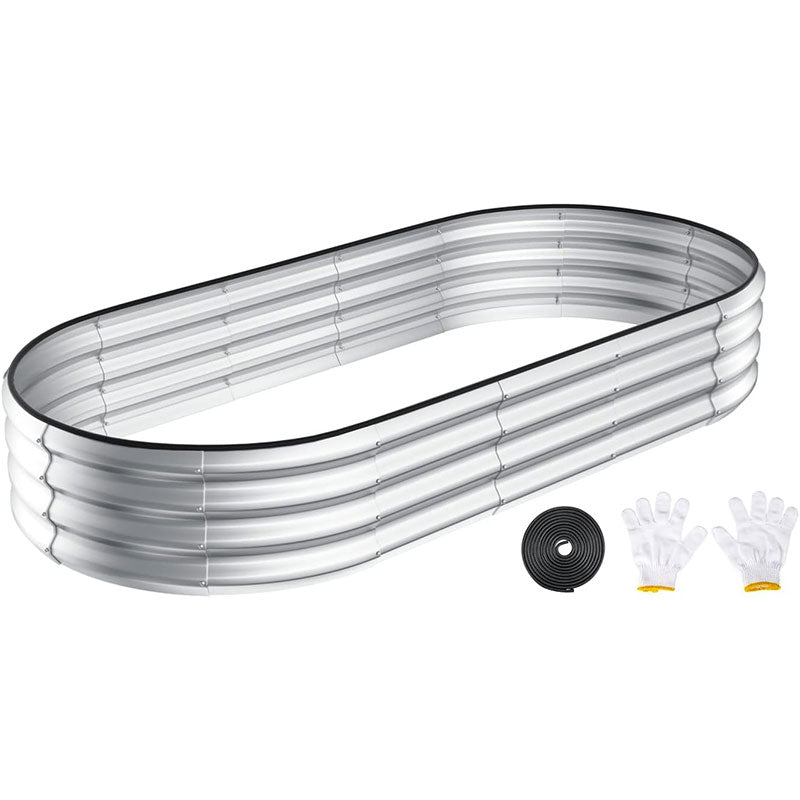 Raised Garden Bed Kit (Sliver, 6x3x1FT)