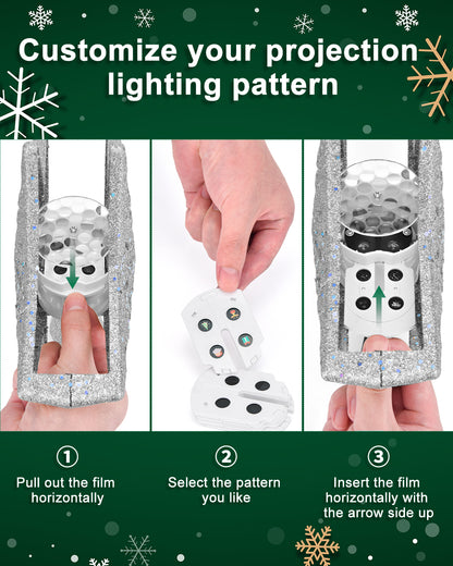 Kesfitt Christmas Tree Topper（Silver）