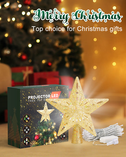Kesfitt Christmas Tree Topper(Gold)