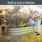 Raised Garden Bed Kit(Fruit Green, 5x2x1FT)