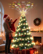 Kesfitt Christmas Tree Topper(Gold)