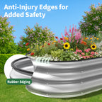 Raised Garden Bed Kit (Sliver, 4x2x1FT)