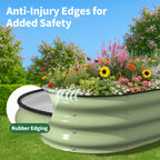 Raised Garden Bed Kit (Fruit Green, 4x2x1FT)