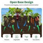 Raised Garden Bed Kit (Fruit Green, 4x2x1FT)