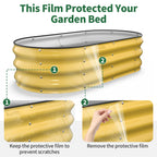 Raised Garden Bed  (Creamy Yellow, 4x2x1 FT)
