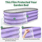 Raised Garden Bed  ( Lavender Purple, 4x2x1 FT)