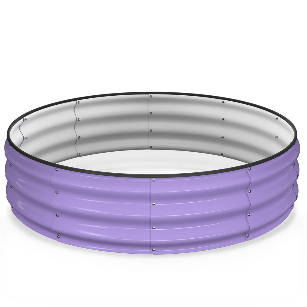 Raised Garden Bed Kit ( Lavender Purple, 4x4x1 ft)