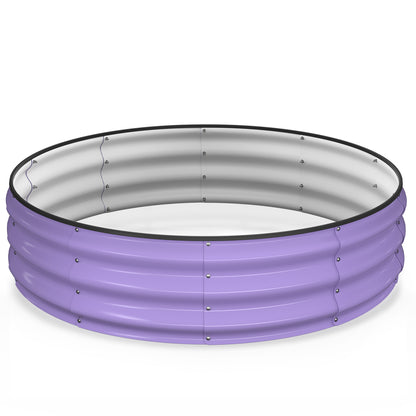 Raised Garden Bed Kit ( Lavender Purple, 4x4x1 ft)