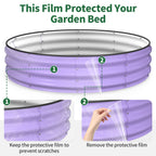 Raised Garden Bed Kit ( Lavender Purple, 4x4x1 ft)