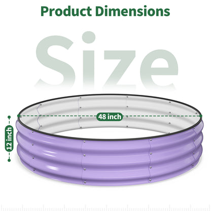 Raised Garden Bed Kit ( Lavender Purple, 4x4x1 ft)