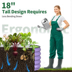 An illustration shows plant roots growing into the ground through the open base of the garden bed.