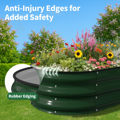 Raised Garden Bed (Forest Green, 4x2x1 FT)