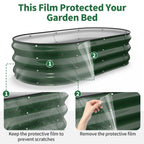 Raised Garden Bed (Forest Green, 4x2x1 FT)