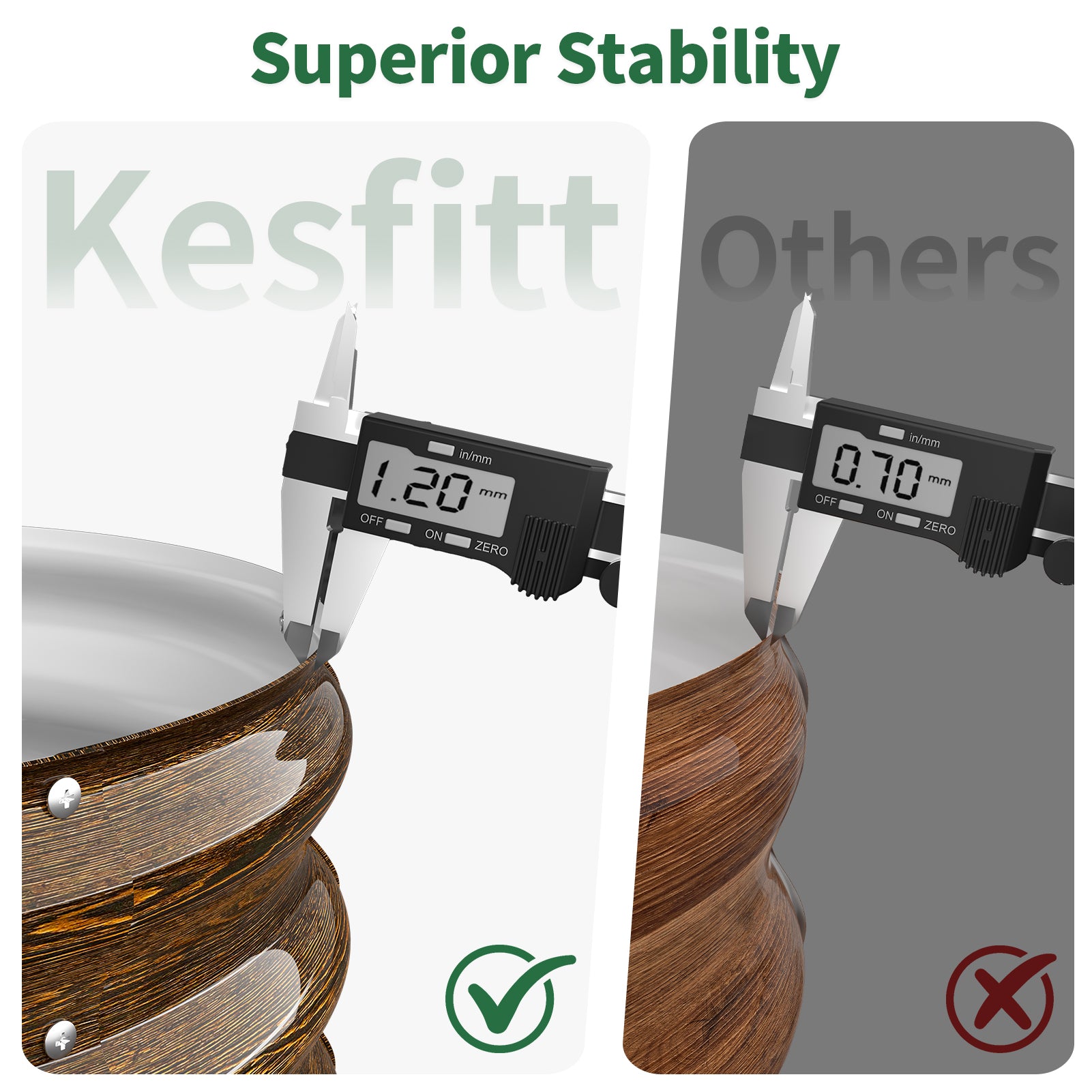 Round Metal Raised Garden Bed, 2x2x1 FT, 3 Pack