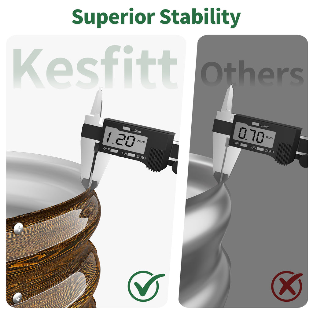 Round Metal Raised Garden Bed, 2x2x1 FT, 3 Pack