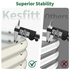 strong support frame of kesfitt raised garden bed compared to thin metal planters